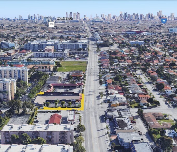 4685 NW 7th St, Miami, FL à vendre - Aérien - Image 3 de 6