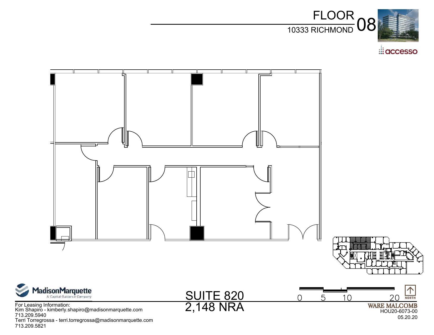 10333 Richmond Ave, Houston, TX à louer Plan d  tage- Image 1 de 1