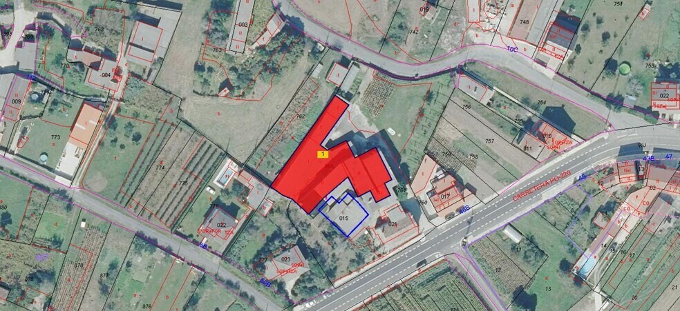Rúa Do Convento, 48, Cuntis, Pontevedra for sale - Site Plan - Image 3 of 4