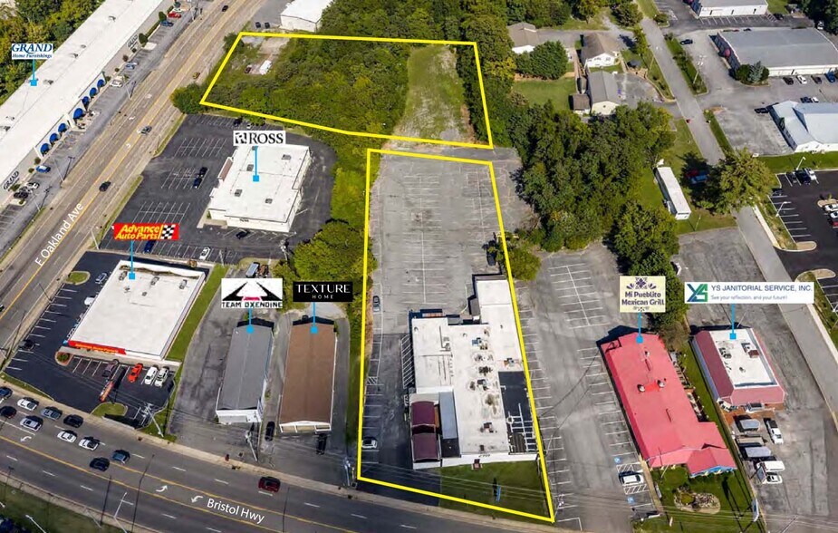 2910 Bristol Hwy, Johnson City, TN à vendre - Photo du bâtiment - Image 3 de 11