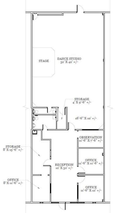 1100-1120 Luke St, Irving, TX à louer Plan d’étage- Image 1 de 1