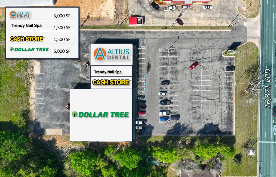 3842-3850 Lamar Ave, Paris, TX for sale - Site Plan - Image 2 of 3