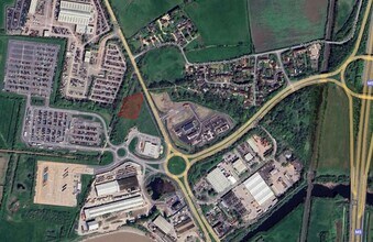 Dunball Drove, Dunball, SOM - AÉRIEN  Vue de la carte