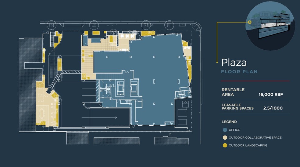 717 Seward St, Los Angeles, CA à louer - Plan d  tage - Image 3 de 6