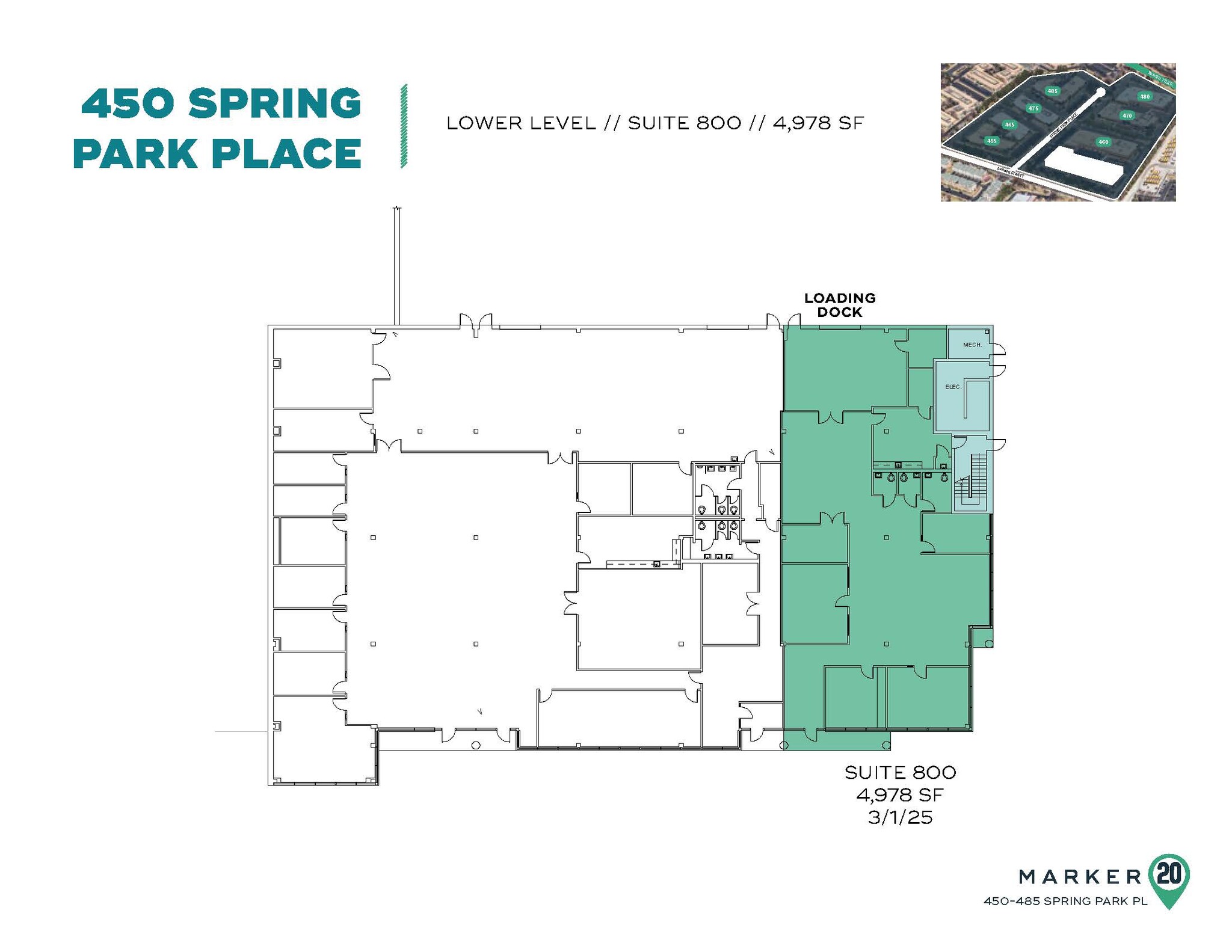 450 Spring Park Pl, Herndon, VA à louer Plan d  tage- Image 1 de 1