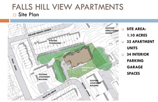 Plus de détails pour 1100 Falls Hill Dr, Baltimore, MD - Terrain à vendre