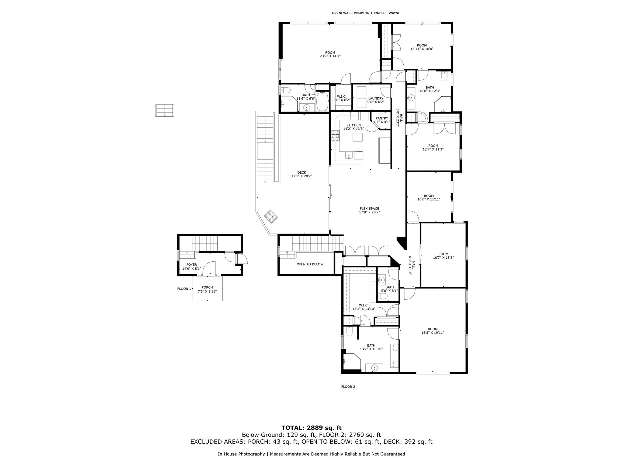 455 Newark Pompton Tpke, Wayne, NJ for lease Floor Plan- Image 1 of 1