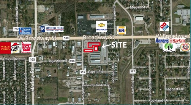 5730 W Broadway St, Pearland, TX for lease - Aerial - Image 2 of 6