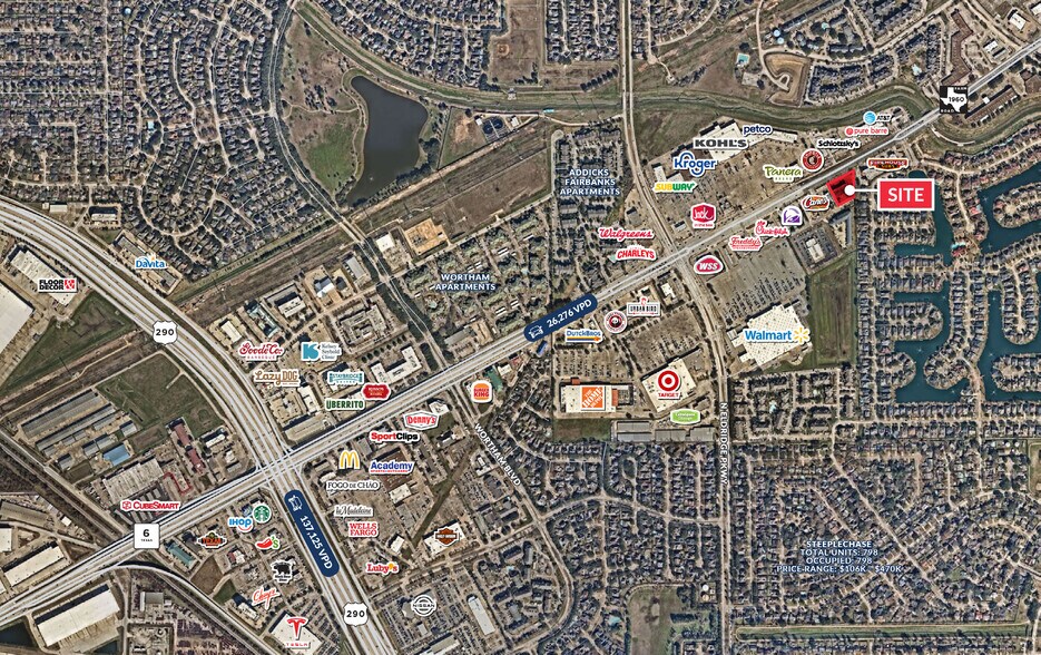 12353 FM 1960 Rd W, Houston, TX à louer - Aérien - Image 2 de 4