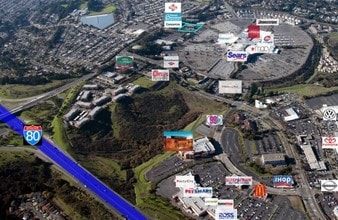 2970 Hilltop Mall Rd, Richmond, CA - AERIAL  map view