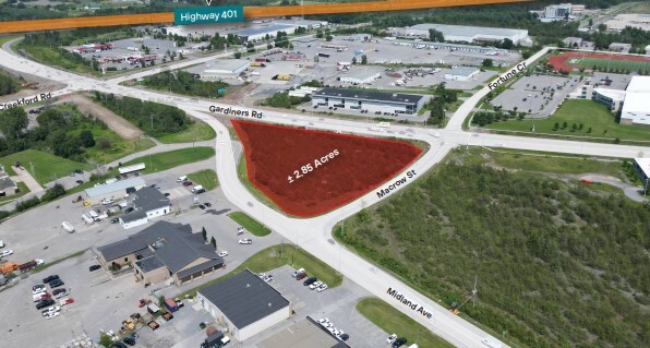 0 Macrow St, Kingston, ON for lease - Aerial - Image 1 of 2