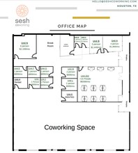 2808 Caroline St, Houston, TX for lease Floor Plan- Image 2 of 2