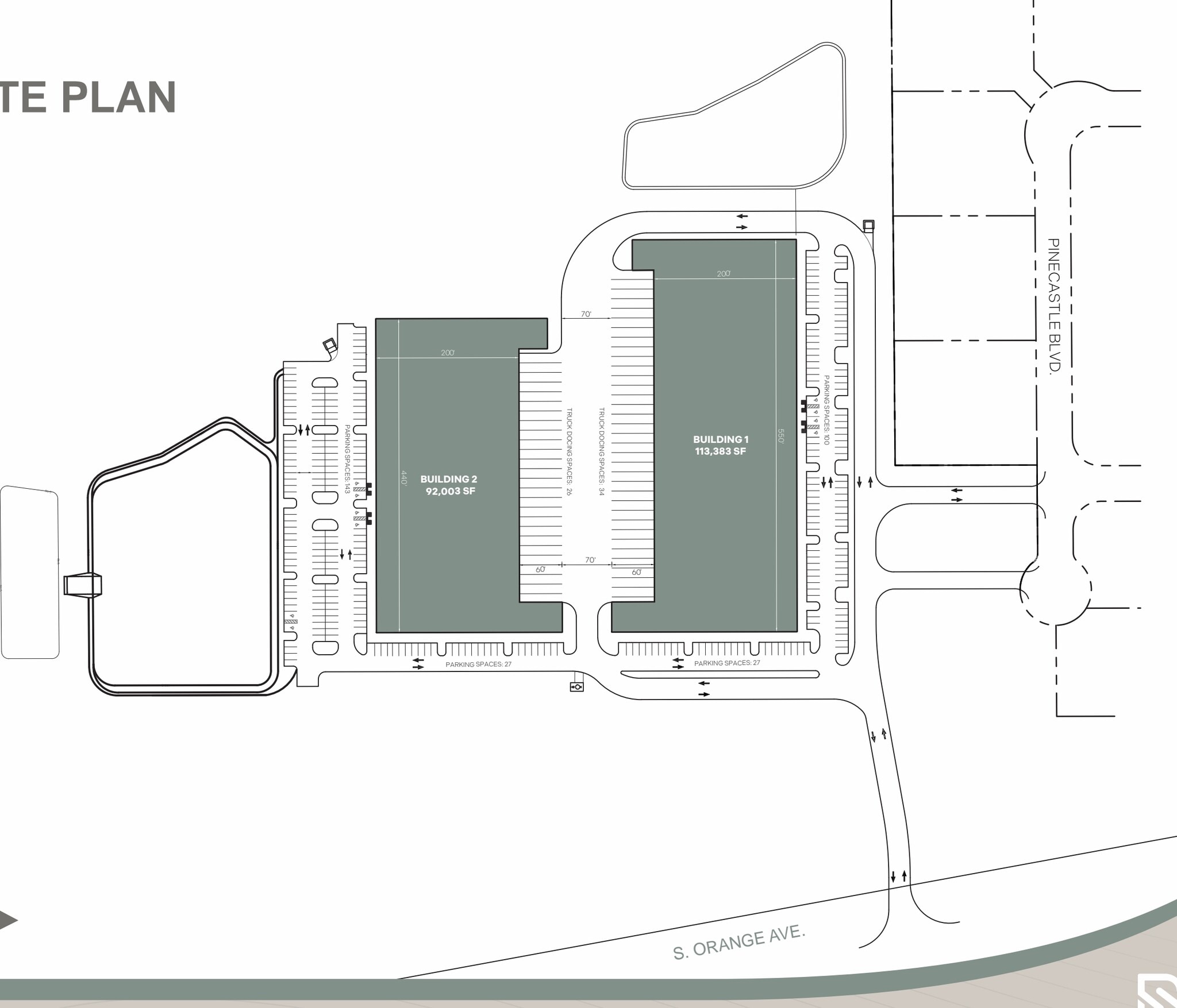 404 Glenrose Rd, Orlando, FL à louer Plan de site- Image 1 de 1
