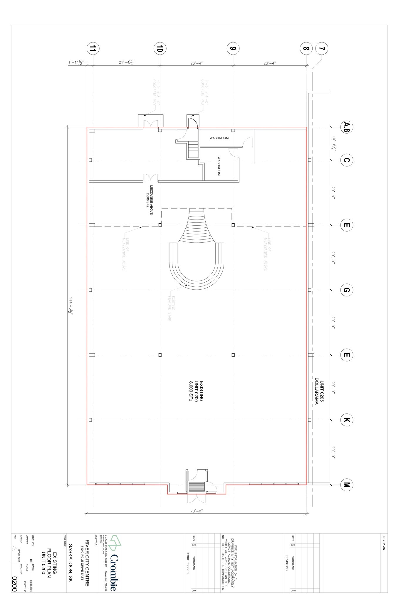 105-810 E Cir Dr, Saskatoon, SK for sale Floor Plan- Image 1 of 1