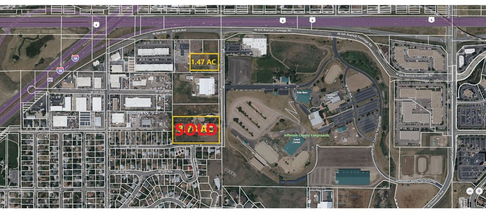 McIntyre St & W 3rd Place, Golden, CO à vendre - Aérien - Image 3 de 6