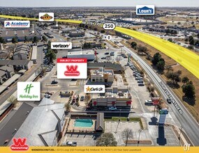 5313 W Loop 250 N, Midland, TX - AERIAL  map view - Image1