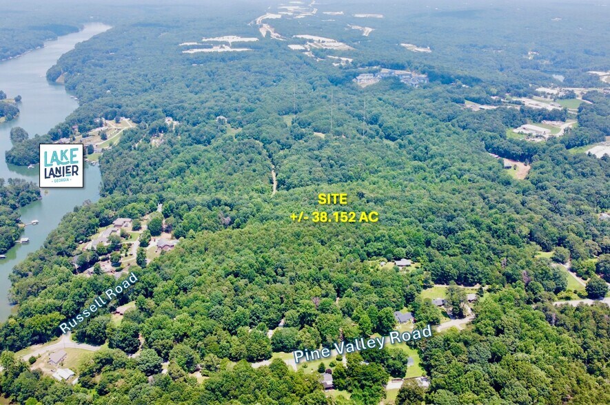 1291 Russell Rd, Gainesville, GA for sale - Aerial - Image 2 of 9