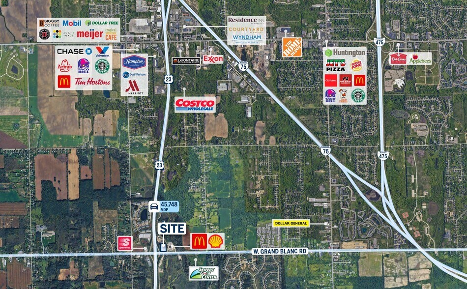 7500 W Grand Pky, Flint, MI à vendre - Photo principale - Image 1 de 3