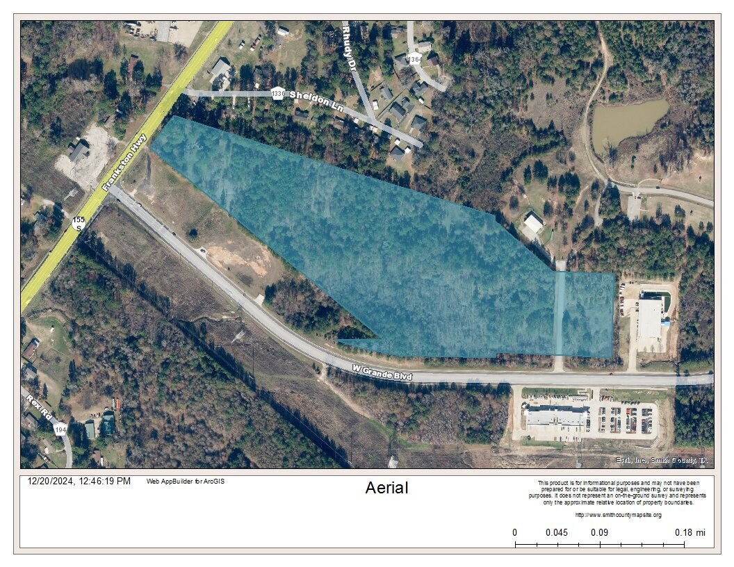 3509 Grande blvd, Tyler, TX à vendre Aérien- Image 1 de 3