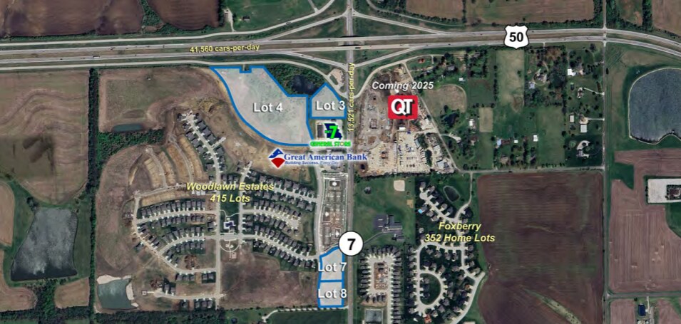 State Route 7 and Highway 50, Lake Lotawana, MO à vendre Photo principale- Image 1 de 2