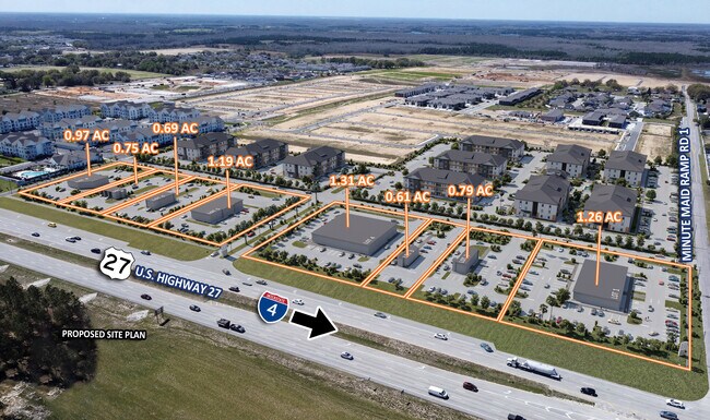 More details for US 27 and Minute Maid Ramp Rd Rd, Davenport, FL - Land for Lease