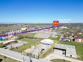 113 Bufkin Ln, Lockhart, TX - AERIAL  map view