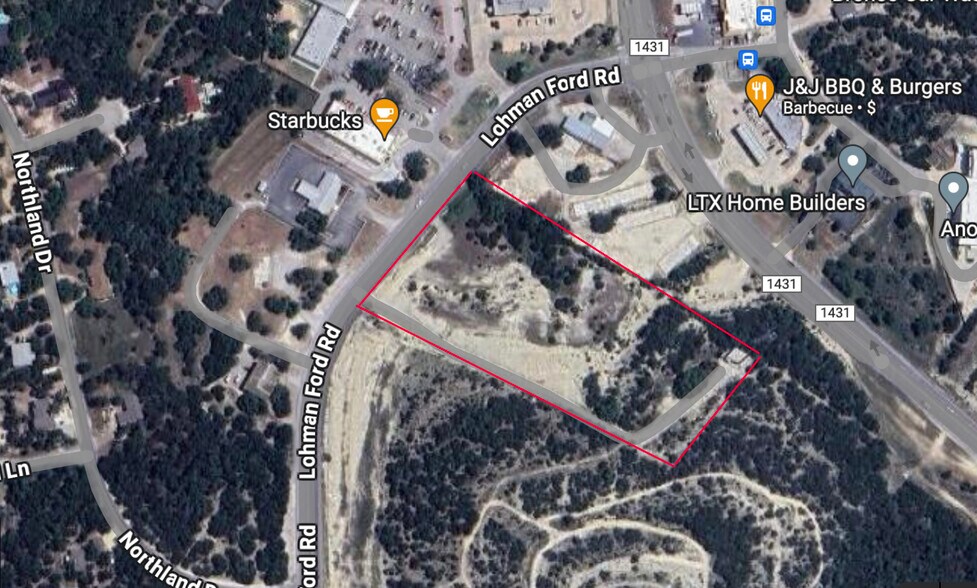 7703 Lohman Ford rd, Lago Vista, TX à vendre - Photo du bâtiment - Image 1 de 2