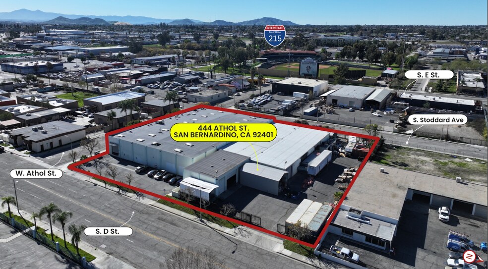 444 Athol St, San Bernardino, CA à vendre - Photo du bâtiment - Image 3 de 5