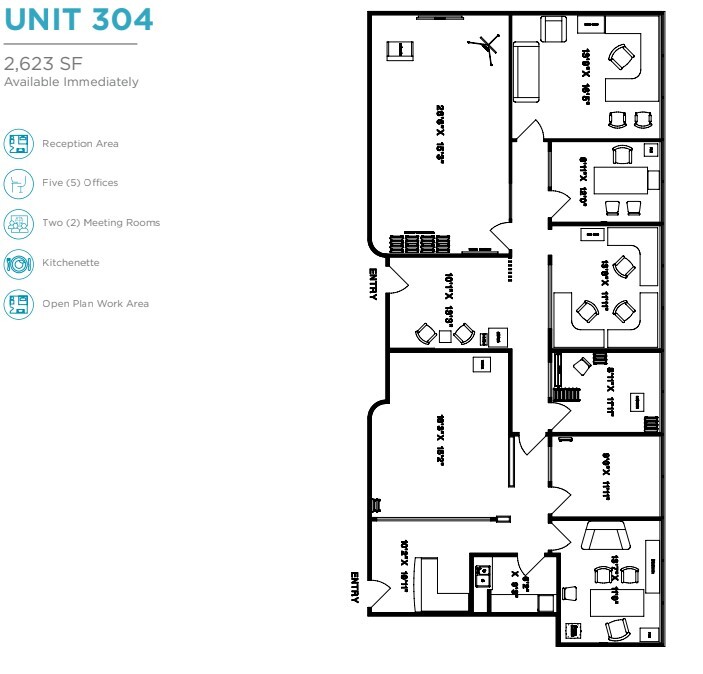 4940 No 3 Rd, Richmond, BC à louer Plan d’étage- Image 1 de 1