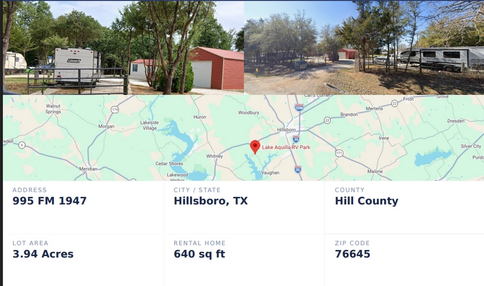 995 FM 1947, Hillsboro, TX for sale - Primary Photo - Image 1 of 6