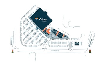 210-350 Young Ave, Moorestown, NJ à louer Plan de site- Image 1 de 1