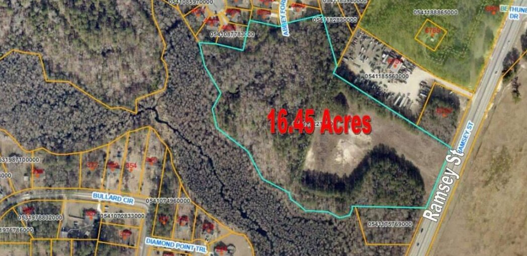 6735 Ramsey St, Fayetteville, NC à vendre Aérien- Image 1 de 2