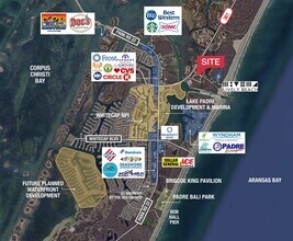 145 Zahn rd, Corpus Christi, TX - Aerial  map view