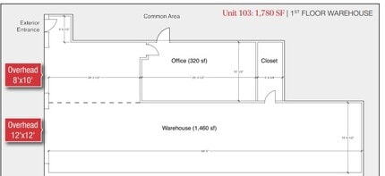 41 Orchard St, Ramsey, NJ for lease Floor Plan- Image 1 of 1