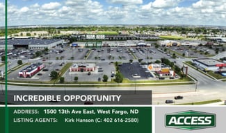 More details for 1500 13th Ave E, West Fargo, ND - Retail for Lease