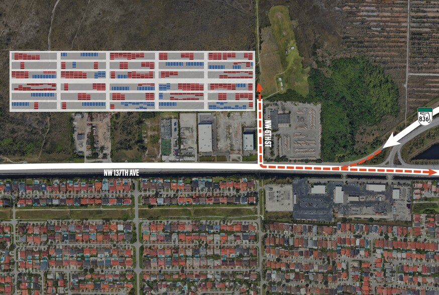 NW 137th Ave and NW 6th St, Miami, FL à louer - Photo du bâtiment - Image 2 de 5