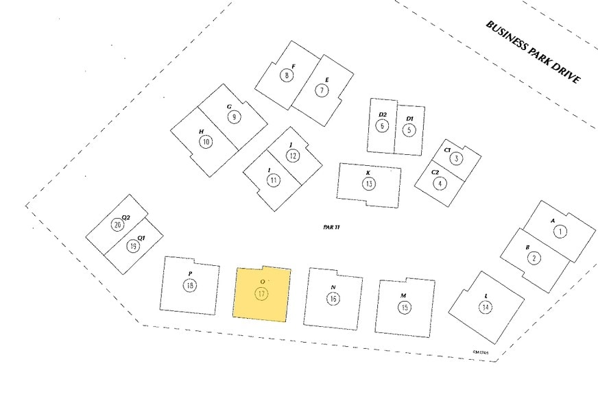 43422 Business Park Dr, Temecula, CA for sale - Plat Map - Image 2 of 19
