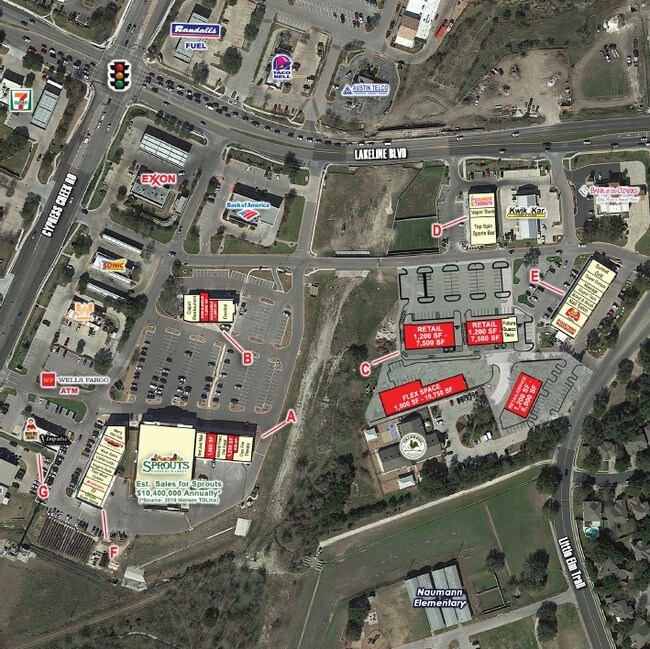 More details for 1540 Cypress Creek Rd, Cedar Park, TX - Retail, Flex for Lease