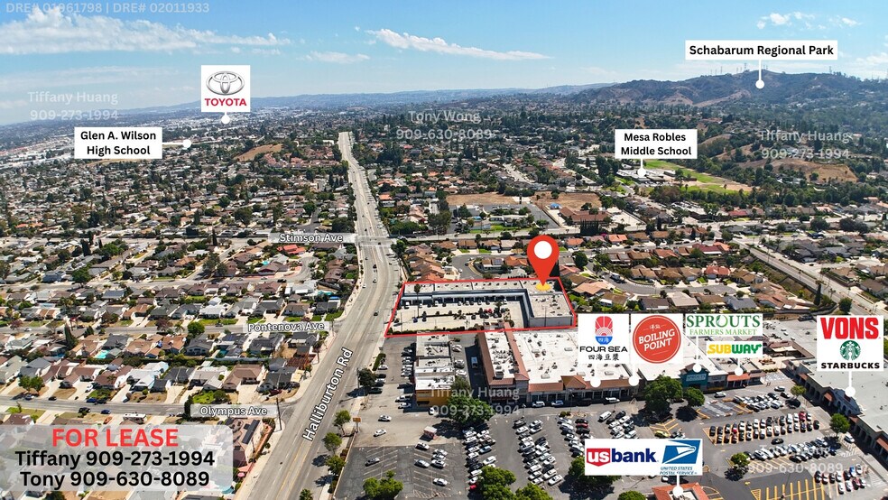 15902-15946 Halliburton Rd, Hacienda Heights, CA à louer - Photo du bâtiment - Image 3 de 19