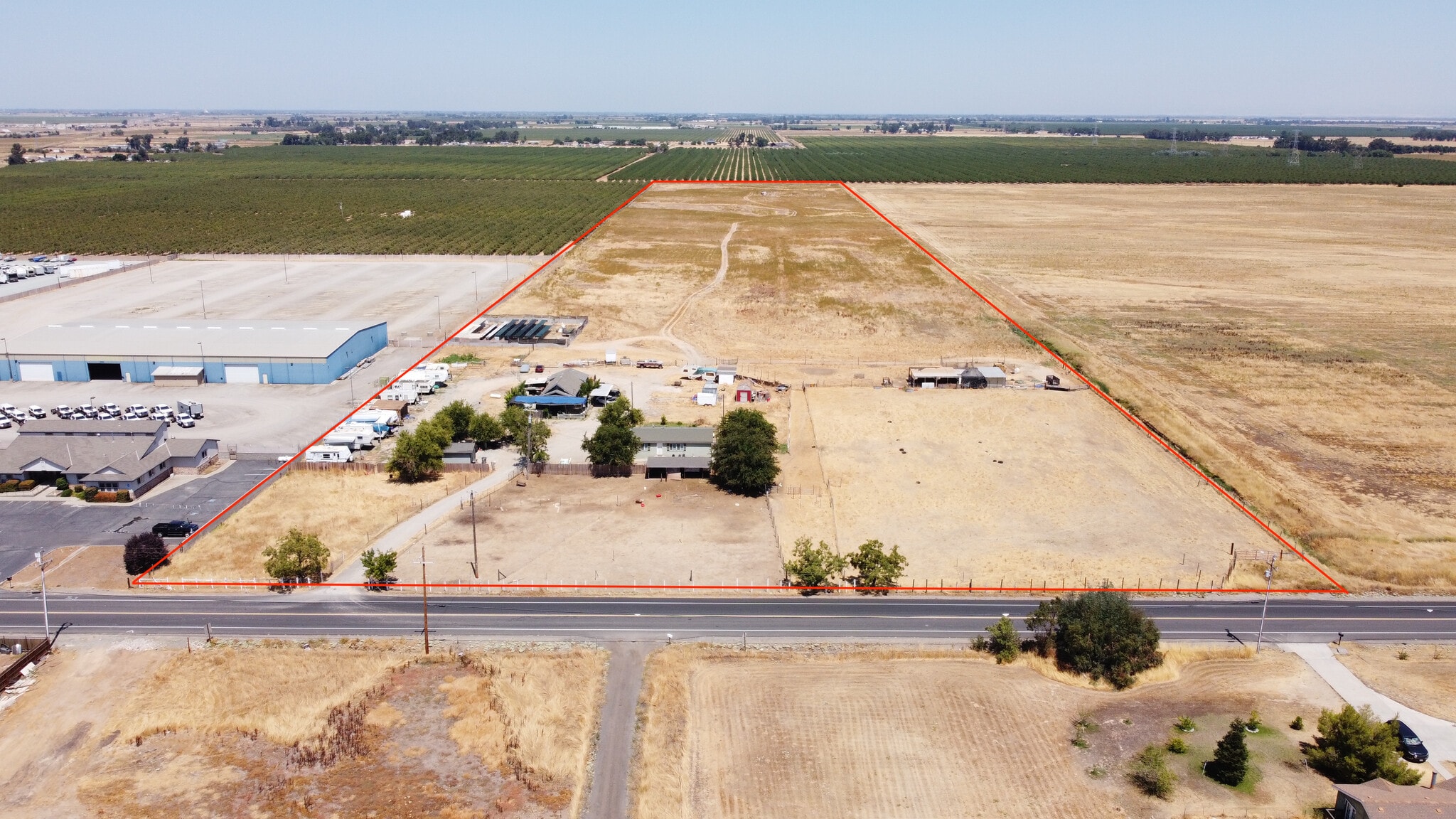 3714 Riego Rd, Elverta, CA for sale Aerial- Image 1 of 7