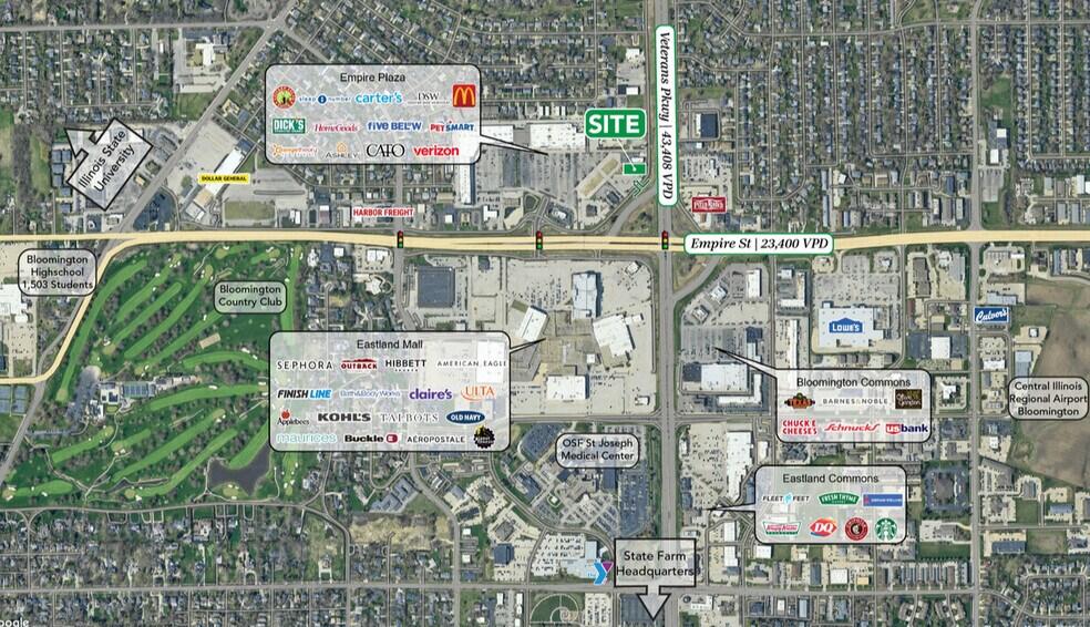 506 IAA Dr, Bloomington, IL à louer - Photo du bâtiment - Image 3 de 3