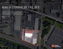 +/-3 Acre Yard with OR without Warehouse - Entrepôt