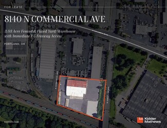 Plus de détails pour 8140 N Commercial Ave, Portland, OR - Industriel à louer