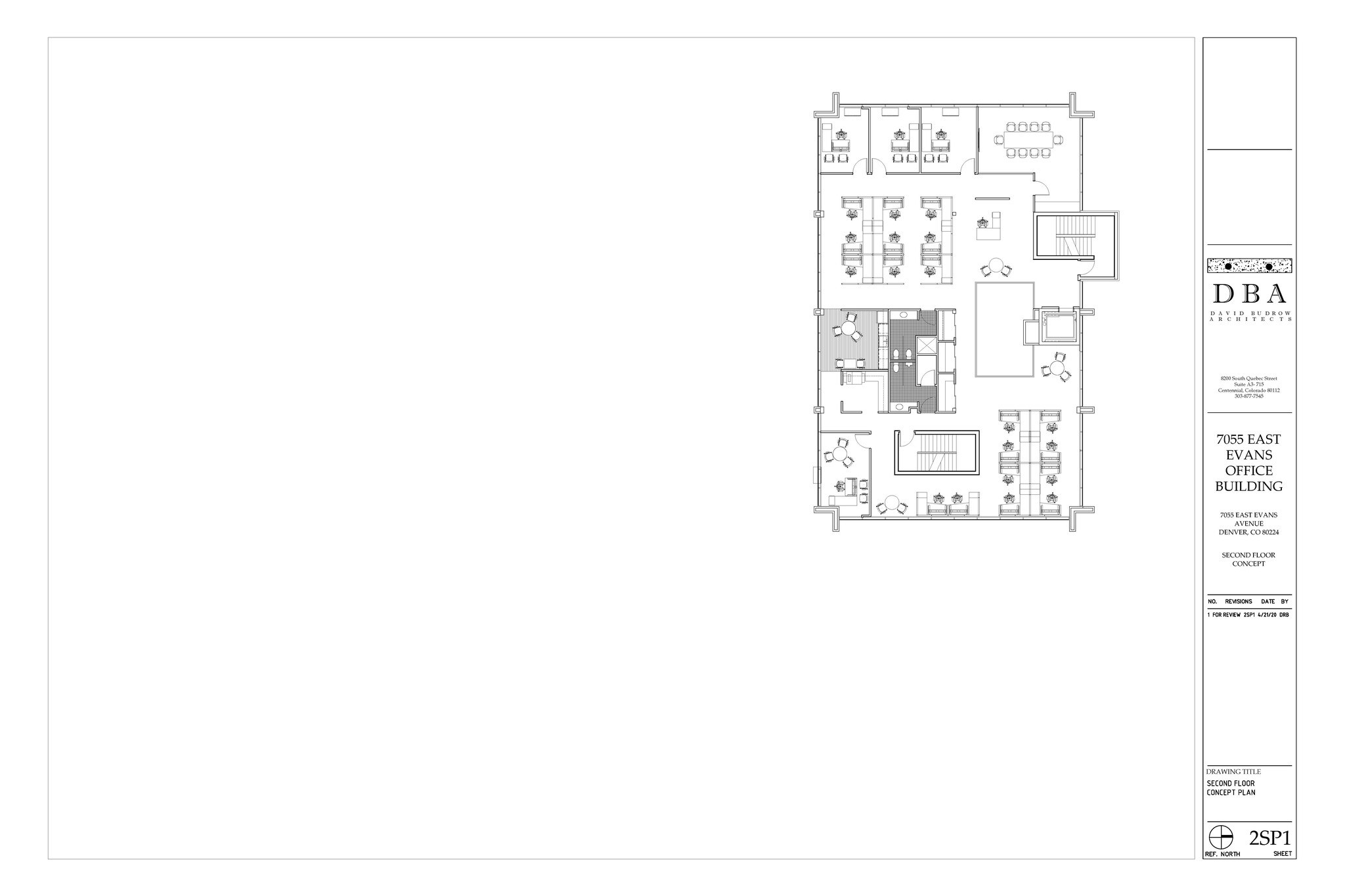 7055 E Evans Ave, Denver, CO à louer Plan d  tage- Image 1 de 1