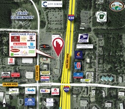 Markham & Shackleford, Little Rock, AR - AERIAL map view - Image1