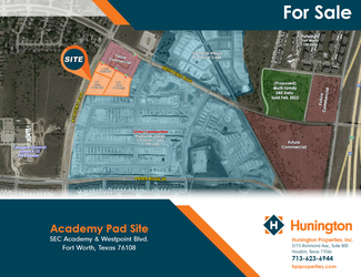 Plus de détails pour Academy, Fort Worth, TX - Terrain à louer