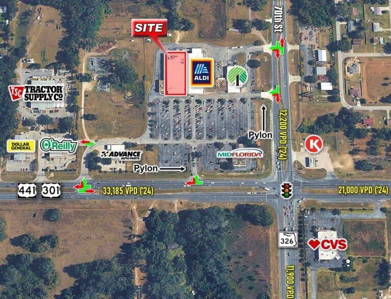 7115 N US Highway 441, Ocala, FL à louer - Photo du bâtiment - Image 2 de 4