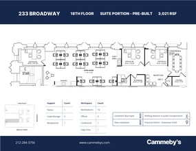 233 Broadway, New York, NY for lease Site Plan- Image 1 of 1