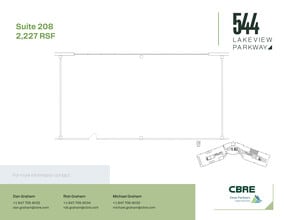 544 Lakeview Pky, Vernon Hills, IL for lease Floor Plan- Image 1 of 1