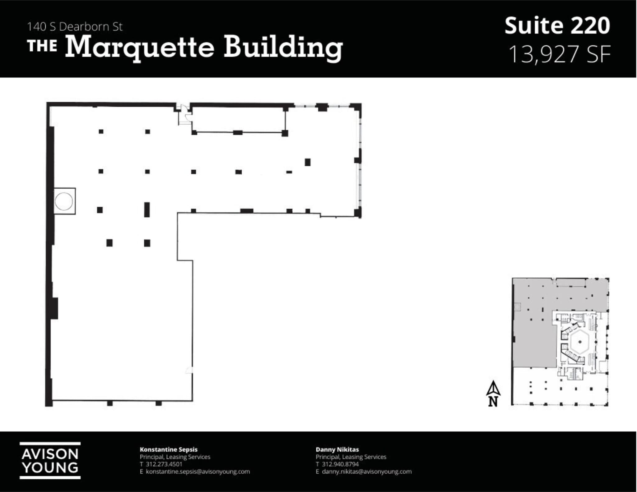 140 S Dearborn St, Chicago, IL for lease Site Plan- Image 1 of 2